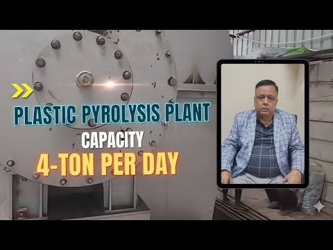 plastic pyrolysis plant capacity 4-ton per day