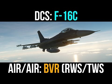 DCS Tuto F16 Air/Air [BVR] (RWS/TWS)