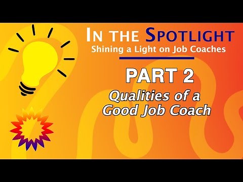 Qualities of a Good Job Coach | Self-Determination | WI Board for People w/ Develop. Disabilities