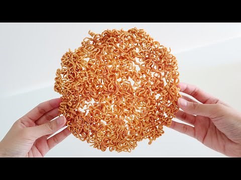 VIRAL TIKTOK RAMEN CHIPS | CRISPY NOODLE SNACK