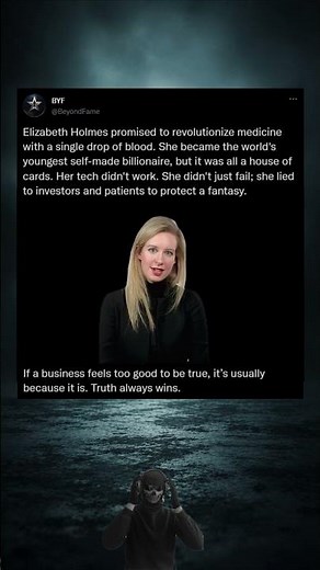How Elizabeth Holmes Fooled Wall Street Out Of $9 Billion 🩸