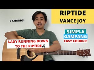CHORD SIMPLE GAMPANG (Riptide - Vance Joy) (Tutorial Gitar) Easy Guitar Chords!