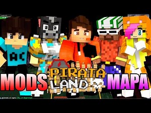 PACK DE MODS Y MAPA | PIRATALAND TEMPORADA 1 | DESCARGA E INSTALACIÓN - MINECRAFT 1.7.10