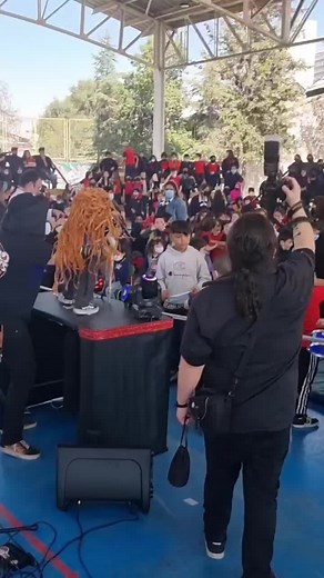 Kids Mosh Pit at a Thrash Metal Party