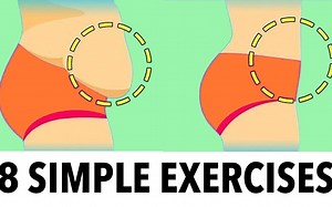 [Roberta's Gym] 8个动作减轻小腹突出 | 8 Simple Exercises To Reduce Hanging Belly