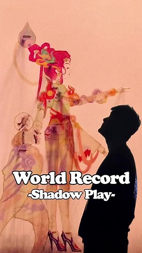 Breaking the World Record with a Giant Shadow Puppet in China