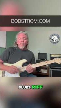 How To Play Blues Guitar with ONE FINGER!