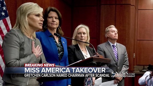 35K views · 290 reactions | MISS AMERICA TAKEOVER: Former Fox News host Gretchen Carlson, who spoke out about sexual harassment she faced, will take over as chair of the Miss America pageant after that organization was rocked by a scandal of its own. Linsey Davis reports. abcn.ws/2DLqkX5 | ABC World News Tonight with David Muir | Facebook