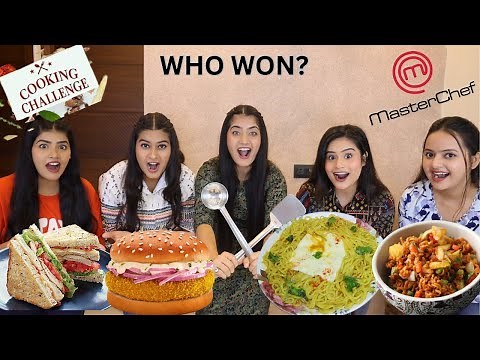 The MASTERCHEF CHALLENGE With @DingDongGirls | Who Won ? Cooking Challenge