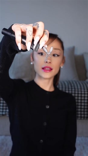 Ariana Grande Tries Dangerous Woman Makeup Transition With r.e.m Beauty Lip Mask's Bunny Charm