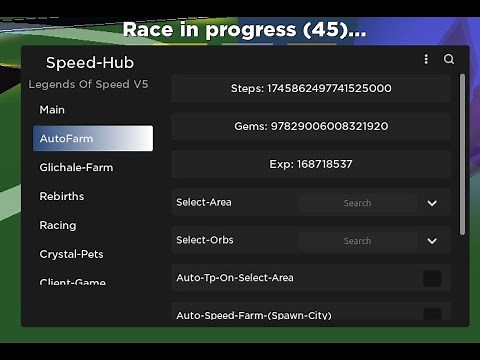 Legends Of Speed New V5 Script