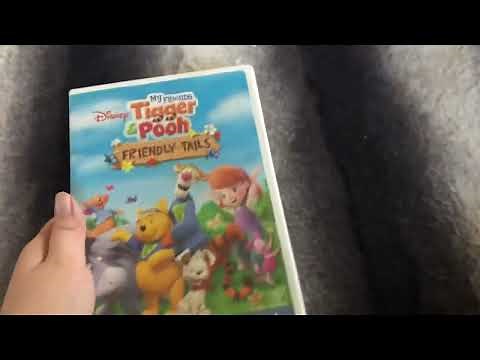 My Friends Tigger & Pooh Friendly Tails (2008) DVD Unboxing and Review 🐝🍯🌳🌻🌸🦋