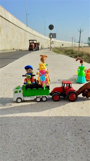 Remote Control Scooty Girl And Monkey Scooter Unboxing And Testing Short ||