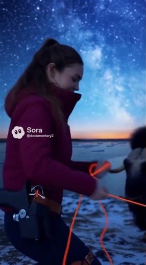 A rare Arctic musk ox sends a desperate call for help to humans#Arctic #MuskOx #AnimalRescue