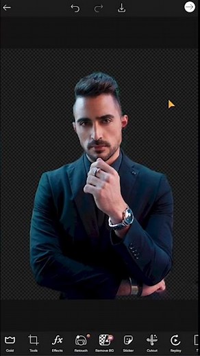 Remove Background in PicsArt