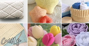 16 Fabulous Crochet Patterns for the Home