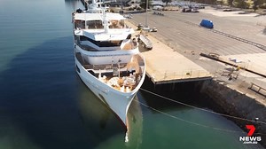 South Australia’s first cruise since the pandemic struck will set sail in less than an hour from Outer Harbor for a 10-day tour of the state. Thirty-six passengers have climbed aboard with strict COVID protocols making this a very different experience. Report in 7NEWS at 6pm. www.7NEWS.com.au #7NEWS | 7NEWS Adelaide