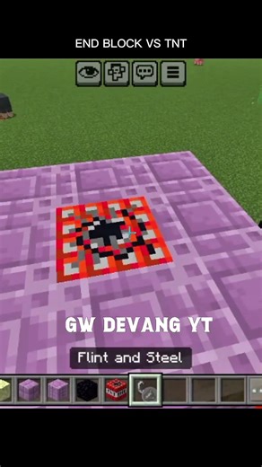 End Block vs TNT in Minecraft – Which One Wins? 🤯💥