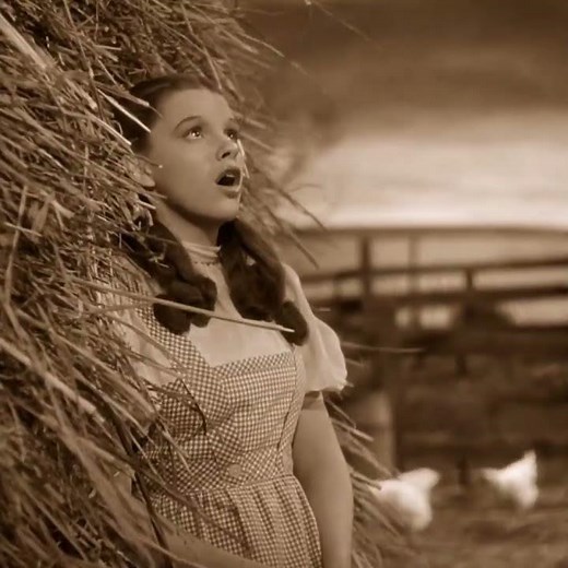 The Wizard of Oz (1939) - Judy Garland performing Over the Rainbow
