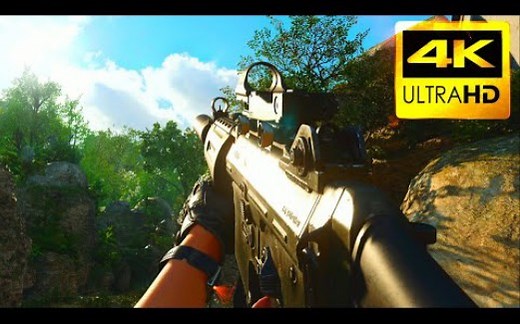 ［4K］黑色行动冷战高清材质包vs原版画面