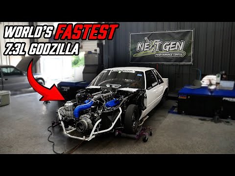 7.3L Godzilla R&D: Testing 2 Superchargers on the Dyno!