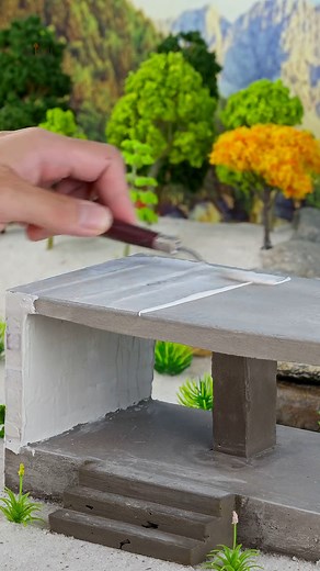 51K views · 851 reactions | A mini villa in the forest #miniature...