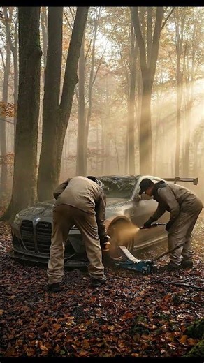 Abandoned BMW M4 Found in Forest #bmw