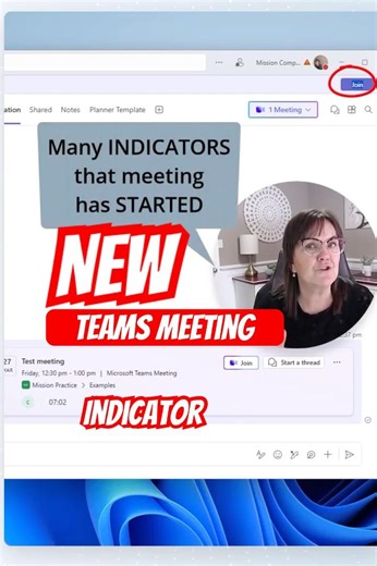 Teams Now Shows Exactly When Meetings Begin #microsoft #teams #shorts