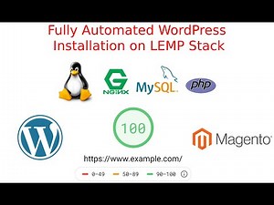 Fully Automated WordPress Installation script on Ubuntu 20.04 LEMP Stack