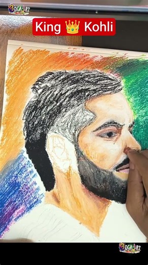 King Kohli 👑 || Virat Kohli drawing || RCB || Indian Cricket #kohli #rcb #rcbians #indiancricket