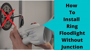 How To Install Ring Floodlight Without Junction Box Like Pro