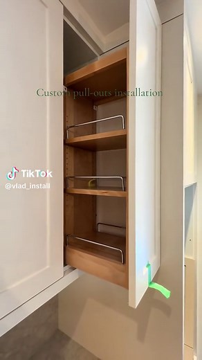 Easy Pull-Out Installation for Upper Cabinets