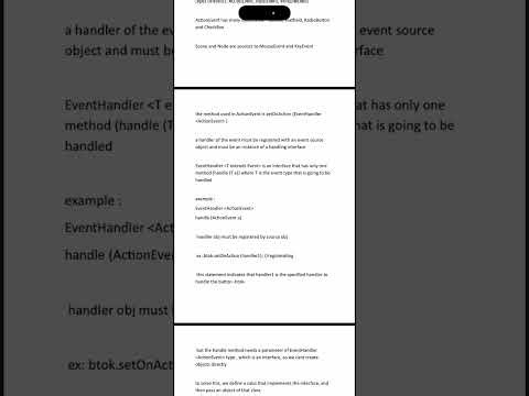 JavaFX Event Driven Programming
