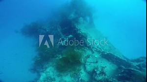 Japanese navy destroyer Fumitsuki in WW2. Here is the world's greatest wreck diving destination.Chuuk (Truk lagoon), Federated States of Micronesia (FSM).