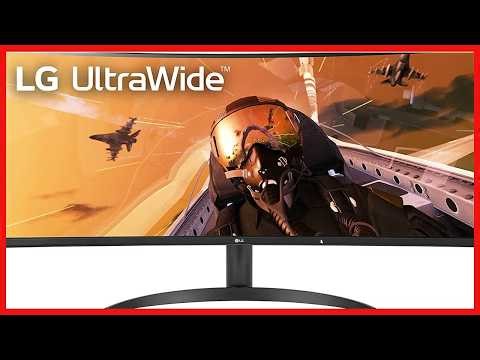 LG UltraWide 34-Inch Curved Monitor: Elevate Your Workspace with Stunning Clarity and Speed
