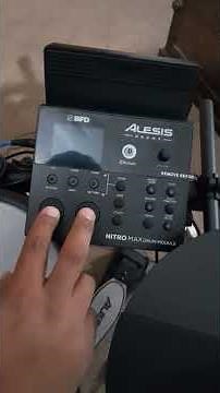 reset a modulo alesis nitro max drums
