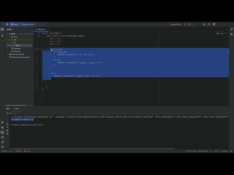 OOP 4 Toma de decisiones en Java (If, else, switch)