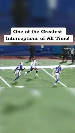 One of the GREATEST Interceptions of All Time! #buffalobills #billsmafia #football #nfl #bills