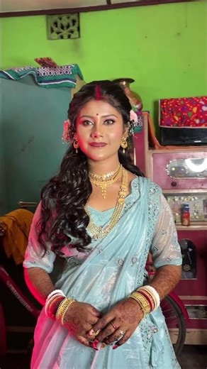 Reception bride #shortsviral #makeup