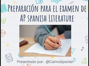 Repaso de opción múltiple para AP Spanish Literature