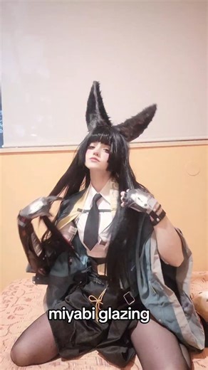 pauu on Instagram: "The shirt is abt to get ripped on the video lmfg #miyabi #zenlesszonezero #hoyoverse #cosplay #fyp"