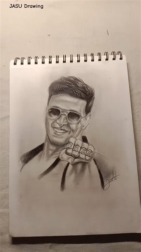 Akshay Kumar Sketch 😎 | Bollywood Star Drawing