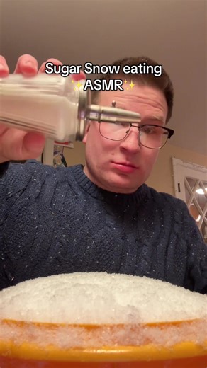 GRWM to eat some sugar covered snow! While I watch my country fall apart #snow #asmr #foodie