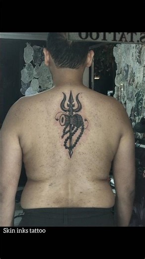 Trishul tattoo l skin inks tattoo
