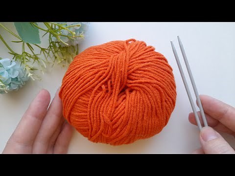 Ich habe diesen Pullover mit diesem Muster in 2 Tagen gestrickt - Einfaches und schönes Strickmuster