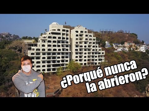 Visité la sección prohibida de Acapulco ☢ l ¿Porque nunca lo abrieron? 🌊🏨