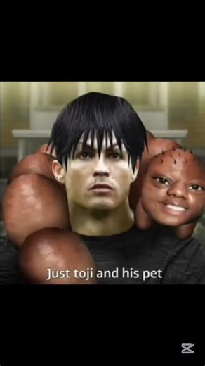 just toji and his pet😂😂#jjk #lobotomykaisen #memes