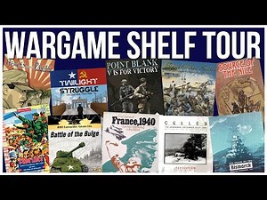 Wargame Shelf Tour | Wargame Overview | Historical Games - Board Games - Wargaming | 6