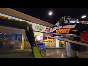 Radiator Springs Racers Located in Cars Land at Disney California Adventure Park May 2025 POV