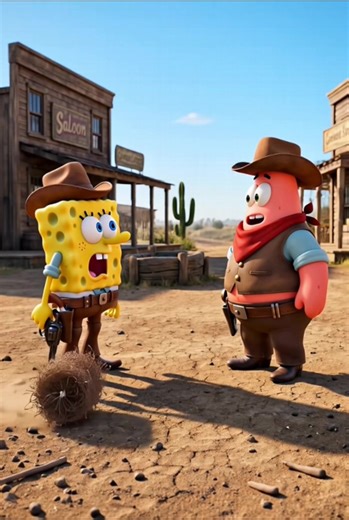 SpongeBob's Western Adventure: Cowboy Humor Unleashed